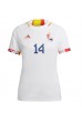 Fotbalové Dres Belgie Dries Mertens #14 Dámské Venkovní Oblečení MS 2022 Krátký Rukáv